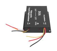 Keenso Convertisseur 24 V à 12 V, Métal, Réducteur de Puissance 600 W pour Système Audio de Voiture, Camion, Camping-Car, Dissipation Thermique Efficace (50A)