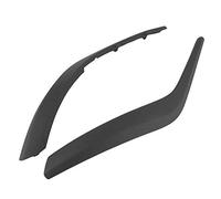 Keenso Coque de Poignée de Porte Intérieure de Voiture, Garniture de Poignée de Panneau de Porte Intérieure Noire 51412991775 Adaptée pour X1 E84 2010-2016