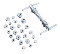 Keenso Coucheur Press Press Set Kit D'outils en Alliage en Aluminium de Haute qualité avec 18 Paires Blocs de Presse pour L'installation du Roulement de Roue adapté aux Amateurs de Bricolage