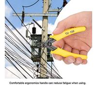 Keenso Coupes Latérales de Haute qualité - Festières de Câbles Compactes et Portables pour un Port Simple, un Diamètre de Pince/Support Réglable, adapté aux électriciens et aux Passionnés