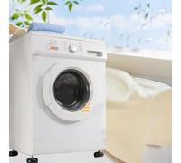 Keenso Coussin Anti-vibrations pour Machines à Laver, Tapis de Réfrigérateur surélevé Universel pour la Maison, Ensemble de Coussinets Absorbant les Chocs pour une Meilleure Circulation de L'air