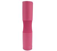 Keenso Coussin de Barre de Squat en Mousse NBR Haute densité pour Protection des épaules, Antidérapant, Absorbant la Transpiration, pour Barres Droites, 25 Mm à 35 Mm, Gym, Haltérophilie, (Pink)