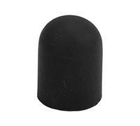 Keenso Coussin de Béquille en Silicone pour Vélo électrique, Pied en Caoutchouc pour M365, ES2(Le Noir)