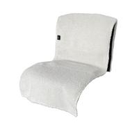 Keenso Coussin de Chaise Sherpa Chauffant électrique, Tapis de Chaise à Température Réglable, 53,1 X 18,9 Pouces, Coussin de Siège Souple pour, canapé, Bureau à Domicile, Adultes