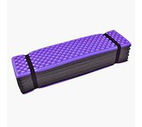 Keenso Coussin de Couchage Pliant, Tapis de Plage Pliables ultralégers extérieurs Tente de Camping Coussin de Couchage Matelas imperméable pour Le Yoga, Le Camping, Pique-Nique(Purple)