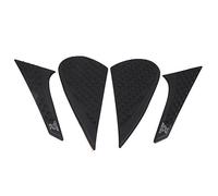 Keenso Coussinet de Réservoir de Moto, Coussinets de Traction de Carburant Antidérapant Autocollant Protecteur de Genou à Gaz de de Réservoir de Traction en Caoutchouc