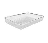 Keenso Couvercle D'aération de Fournaise de Camping-car, écran de Protection en Acier Inoxydable de 6,0 X 8,6 X 1,3 Pouces avec Flux D'air amélioré, pour les évents de Batterie de