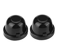 Keenso Couvercle de Phare de Voiture, 2 Pièces, 70mm, Haute Résistance, étanche à la Poussière, en Caoutchouc, Ampoule LED, Phare pour Accessoire de Voiture