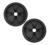 Keenso Couvercle de Protection des Déchets en Silicone Souple, 2 Pièces, Pièces de Rechange Résistantes à L'usure, Installation Facile