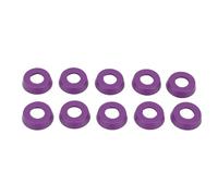 Keenso Couvercle de Queue de Queue de Billard, Manchon de Protection en Caoutchouc, Absorption des Vibrations, Conception Anti-Friction pour Bâtons de de Billard et de Snooker (Violet 21,5 mm/0,8