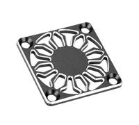 Keenso Couvercle de Ventilateur de Refroidissement RC, Couvercle de Protection Universel en Alliage D'aluminium 30x30mm pour Dissipateur Thermique de Moteur ESC (BLACK)