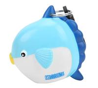 Keenso Couvercle du Régulateur de Plongée, Dessin animé Poisson Scuba Dive Ponde-Oreille Couverture de la Poussière Deuxième étage Holder avec Clip (Poisson-Lune Mola)