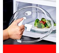 Keenso Couvercle en Plastique Résistant aux éclaboussures pour -ondes, Résistant à la Chaleur et aux Hautes Températures, pour une Utilisation en Cuisine (Minitype)