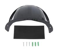 Keenso Couverture de Caméra de sécurité Durable, Pare-Soleil et Pluie pour Caméra de Surveillance Dôme PTZ, Taille ABS 11.02x8.27x5.91in (Black)