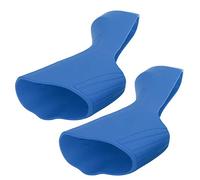 Keenso Couverture de Levier de Frein à Vélo Couverture Silicone Brake Hood pour R7000 R8000, Poignée Confortable, 3 Couleurs, pour Les Dycles de Rue, env. 11 Cm (Black) (Rouge) (Blue)
