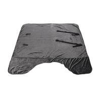 Keenso Couverture pour Cheval, Drap Imperméable en Flanelle Douce avec Enveloppe Ventrale pour Chevaux par Temps Froid