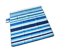 Keenso Couvertures de Pique-Nique, Tapis de Plage Extra Large Résistant au Sable avec Sangles Réglables, 200x200cm pour Le Camping Familial ou Le Jardin