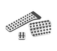 Keenso Couvre-pédales, Kit de Pédale D'accélérateur Antidérapant, Sensation de Pieds Confortable, pour Classe C Classe E GLC CLS 2014 2018