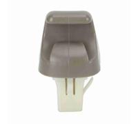 Keenso Crochet de Pare-soleil ABS, Pince de Support de Pare-soleil de Remplacement pour 2008 - 2012, Installation Facile OE Fit 88217TA0A02ZA 88217TA0A02ZB (GRAY)