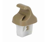 Keenso Crochet de Pare-soleil de Voiture ABS, Support de Pince de Pare-soleil de Remplacement pour 2008-2012, Ajustement Direct, Installation Facile, Support de Durable (Beige)