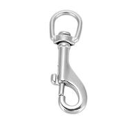 Keenso Crochets mousquetons pivotants, Crochet Mousqueton en Acier Inoxydable 316 avec Crochet en Acier Inoxydable pour chaîne d'animal de plongée(97mm)
