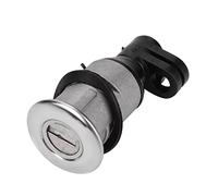 Keenso Cylindre de Serrure D'allumage, Interrupteur D'allumage Bouchon de Gaz de Carburant Jeu de Clés de Verrouillage de Siège pour CBR600 F4 F4I 2001-2006