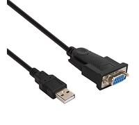 Keenso DB9 Câble Convertisseur Féminin USB 2.0 à RS232 Port de Port Série et Jouez un Convertisseur USB à Série pour une sécurité et Pratique