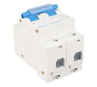 Keenso DC Circuit Breaker 10KA Capacité de Rupture pour le Système D'alimentation à Courant Continu Réaction Rapide, Double Protection, Couvercle PC Effectif de Tir à L'arc de 500 V (80A)