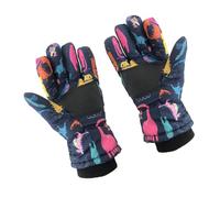 Keenso de Ski, Coupe-Vent Imperméables en Fibre de Polyester avec Un Design Chaud et Respirant, des Imprimés de Mode et Une Prise Sécurisée pour Le Ski, Le Cyclisme, Les Sports de Plein Air sur la