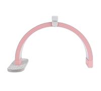 Keenso Demi-lune 16 "lampe de Bureau à Ongles Contrôle Tactile Gradation Continue Nail Tech Lumière pour les Experts en beauté ABSPower 20W (PINK)