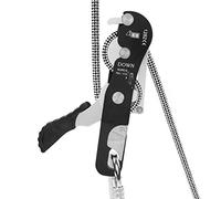 Keenso Descendeur d'escalade, descendeur de Sauvetage à Corde 10 12mm, Pince d'escalade d'arrêt Automatique