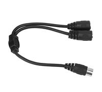 Keenso Din 8 Broches Mâle à 2 Din 8 Broches Câble Féminin Fiable Cordon de Connexion de Signal Fiable pour le Son Clair pour les Mélomanes PVC 1.0ft