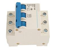 Keenso Disjacteur de Circuit Automatique Solite Capacité de Rupture pour les Bâtiments de Bureau 400 V DZ47 63 Protection de Protection contre les Circuits de Rail DIN (DZ47-63 D10)