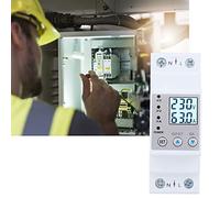 Keenso Dispositif de Récupération Automatique de Protection Automatique à Long Terme avec une Seule Phase avec un écran de Courant de Tension à Usage Industriel (80A)