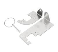 Keenso Dispositif de Sécurité de Porte de Camping-Car, Protection Anti-effraction de Porte de Fourgonnette de Sécurité Antivol de Serrure de Porte de Remplacement pour Ducato