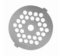 Keenso Disque de Plaque de Hachoir à Viande pour Préparer Rapidement de la Viande Hachée dans la Cuisine, Alliage D'argent, Taille du Trou 5/7mm (Petit trou rond de 5 mm)