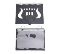 Keenso Dossier de Musique, Dossier à Rabat 5 Fenêtres Transparentes Support de Partition Portable Universel pour Fanfare