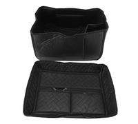 Keenso Doublure Intérieure de Top Case Moto, Protection en Cuir PU avec Rembourrage, pour Top Case Moto Universel de 45 L. (Black)