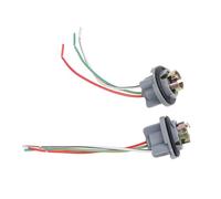 Keenso Douille D'ampoule LED avec Faisceau, Support de Douille de Feu Stop Arrière, Compatible avec la Plupart des Feux Arrière de Véhicules et Bases D'éclairage pour Camions et SUV avec (1157)