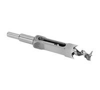 Keenso Drift de Trou carré Durable de 22 Mm avec dureté élevée et Formes Rainures Efficaces Décharge de Copeaux de Bois pour les Produits en Bois Forme de Poignée Universelle