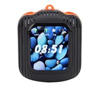 Keenso Écouteurs Bluetooth sans fil en ABS avec écran LCD, lecture MP3 BT 5.4, réduction du bruit, ajustement de l'égaliseur, mode environnement pour un usage quotidien en étude, au travail (noir)