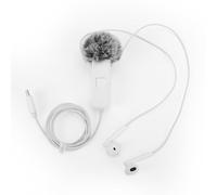 Keenso Écouteurs Intra-Auriculaires Filaires pour Le Sport avec Microphone, Matériau ABS, Suppression Intelligente du Bruit et Conception à Double Port pour la Diffusion en Direct de Podcasts et