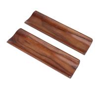 Keenso Élégant 2pcs -sushi -täi, Assiette D'opération en Bois Massif pour Sushis, Entrées, Répondre à Différents Besoins Alimentaires