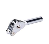 Keenso Embout de Canne à pêche de 5/6/7 / 8mm, Accessoire de pêche à la traîne pour la pêche à la traîne en Acier Inoxydable(8#)