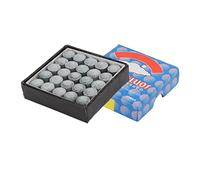 Keenso Embouts de Queue de Billard, 50 Pièces de Rechange en Cuir de qualité A pour Une Utilisation Quotidienne et l'entraînement, Ensemble d'Embouts de Billard avec Contact Constant pour Les (10mm)
