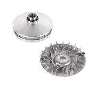 Keenso Embrayage Avant D'assemblage de Variateur, Roue Motrice CVT de Course Haute Performance avec Cloche D'embrayage pour Linhai Scooter ATV Go Kart