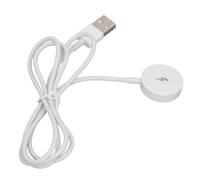 Keenso Emporio Art5001-5005 Chargeur de Montre Intelligente Digne Magnétique sans Fil pour la Maison et Les Voyages, Port USB, Design Portable (White)