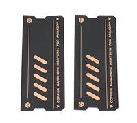 Keenso Enrobage de Graphène Dissipateur de Chaleur en Cuivre Durable pour la Mémoire de L'ordinateur Portable DDR3 DDR4 DDR4 (2PCS)