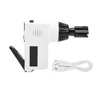 Keenso Enrouleur de Cordes électrique 2,7 - 4,3 V Enrouleur Automatique de Guitare pour Instrument à Cordes (WHITE)