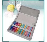 KEENSO Ensemble d'aiguilles à tricoter circulaires Ensemble D'Aiguilles à Tricot Circulaire Interchangeable, mercerie aiguille